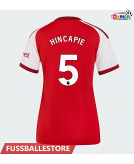 Günstige Arsenal Piero Hincapie #5 Heimtrikot Damen 2026-27 Kurzarm